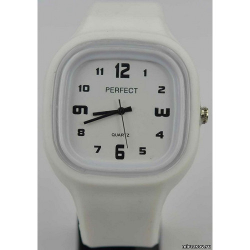 PERFECT SILICONE белый квадр бол №1737